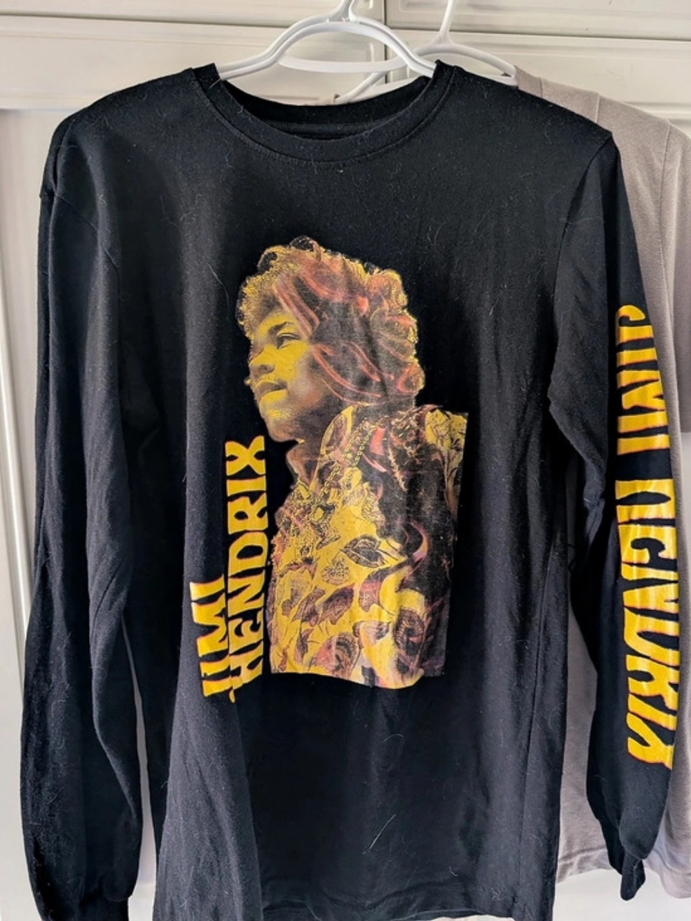 Hendrix Jimi Hendrix graphic long sleeve tee Graphic Long Sleeve Tee Size Small